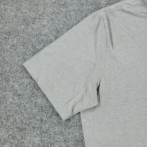 Under Armour Shirt Men's Large Gray Graphic Tee Short Sleeve Logo HeatGear Loose - Picture 5 of 12
